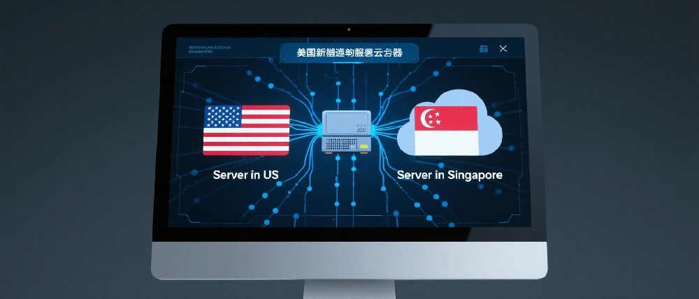 Set up new cloud servers in the United States and Singapore, respectively.